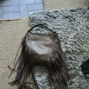 Calin fringe tote bag